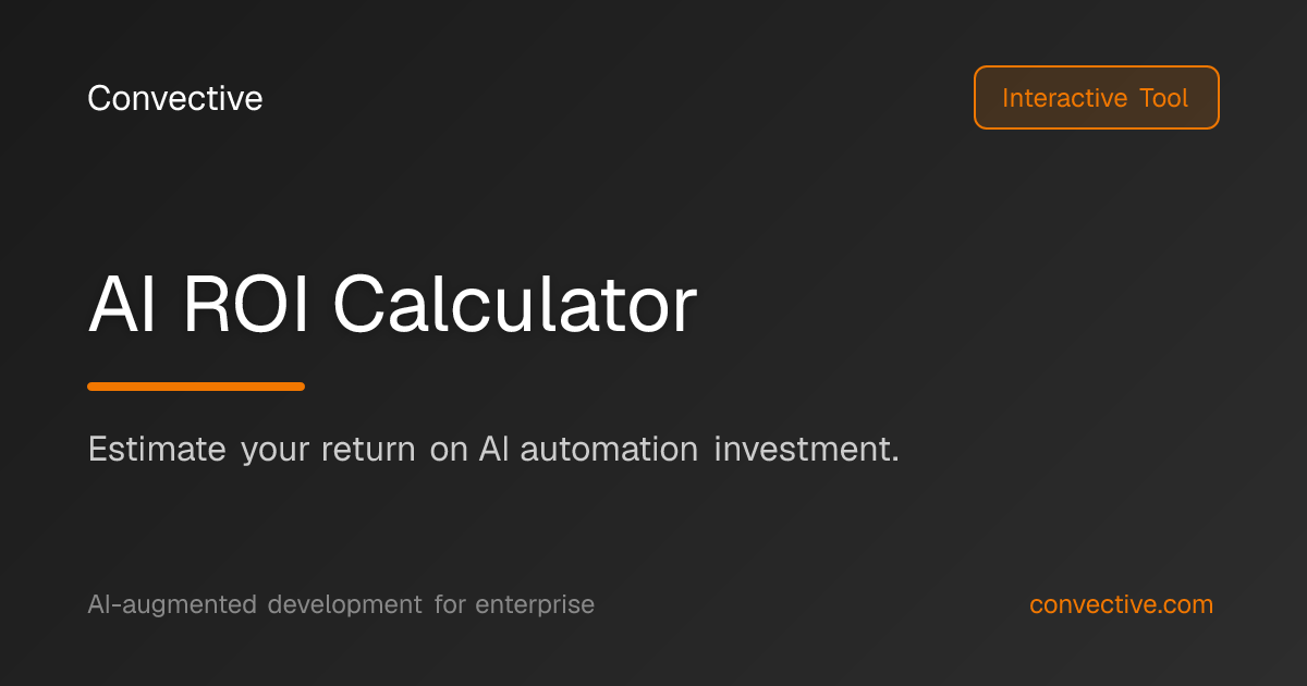 AI ROI Calculator - Convective